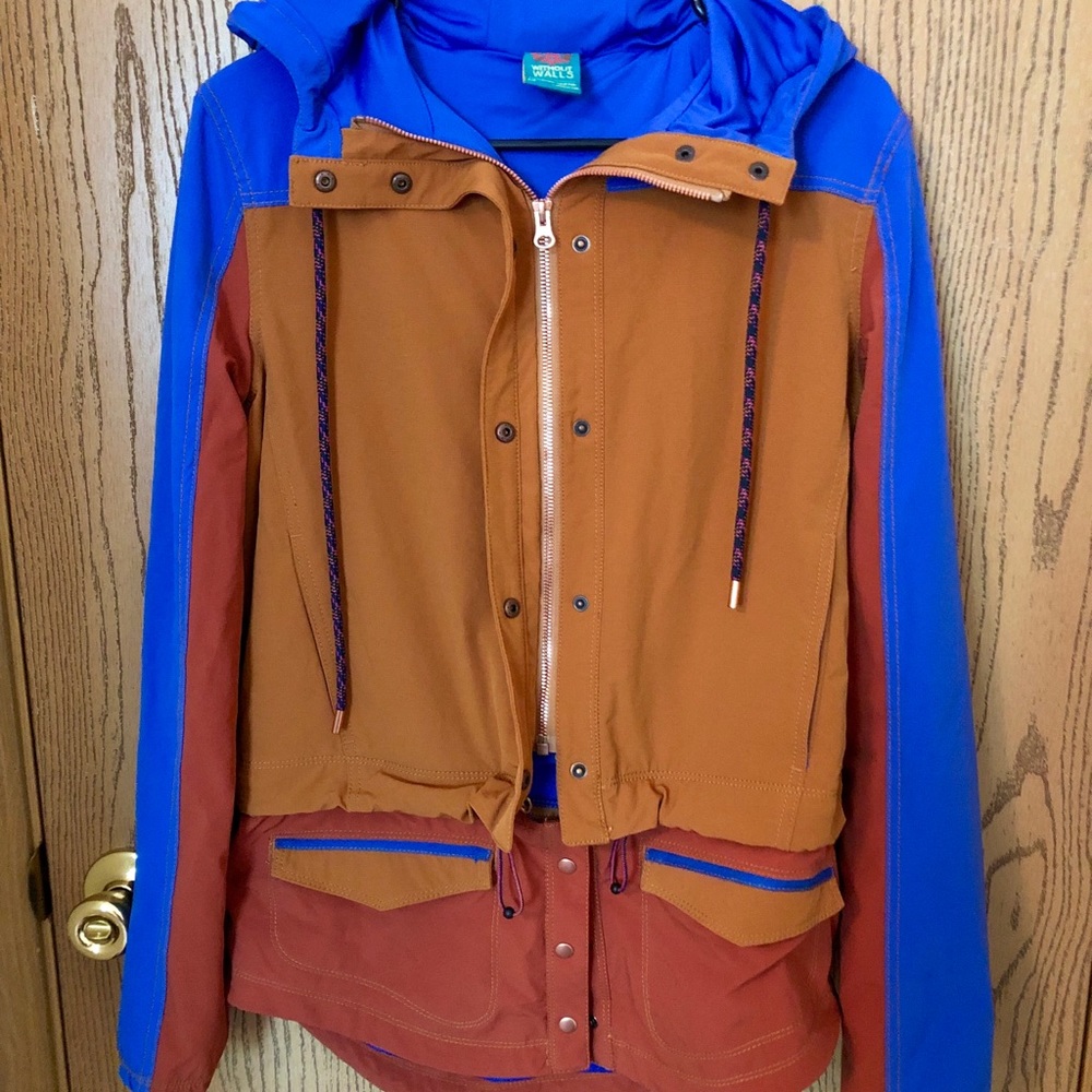 Retro Urban Outfitters Rain Jacket - Without Walls